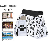 Kawaii Heaven Women's Panda Play Skort with Hidden Pocket - Sporty Fashion