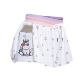 Kawaii Heaven Women's Unicorn Star Sport Skort with Phone Pocket