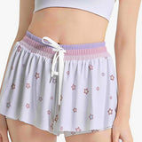 Kawaii Heaven Women's Unicorn Star Sport Skort with Phone Pocket