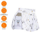 Cute Dog Print Women's Sport Skort with Pocket