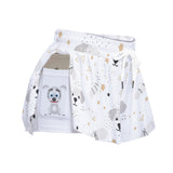 Cute Dog Print Women's Sport Skort with Pocket