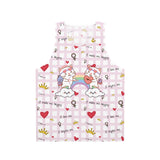 Cute Inspirational Tank Top - Feel Happy, Love Yourself, Ideal for Summer and Festivals, Motivational Gift, Comfortable Wear, Fun