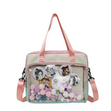Japanese High School Girls Handbags Transparent