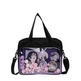Japanese High School Girls Handbags Transparent