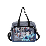 Japanese High School Girls Handbags Transparent