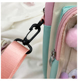 Japanese High School Girls Handbags Transparent