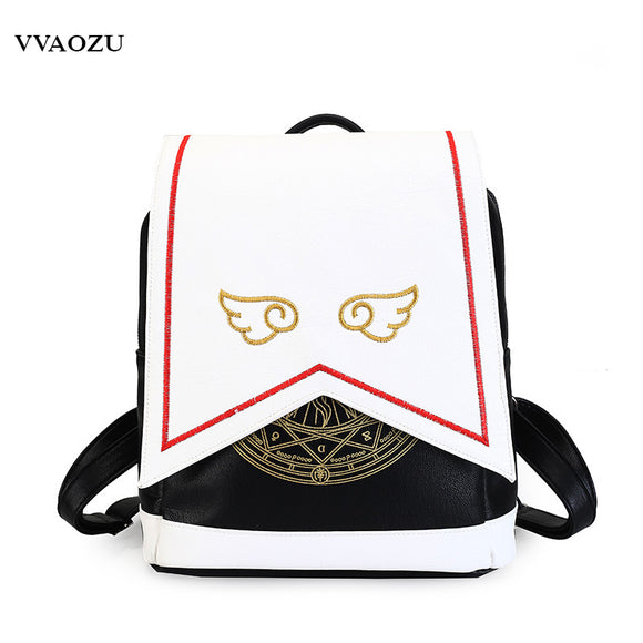 Kawaii Cosplay Lolita Magic Bags with Embroidery Wings