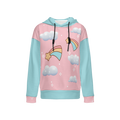 Kawaii Heaven Falling stars Women's Relaxed Fit Hoodie-Super Heavy 375g