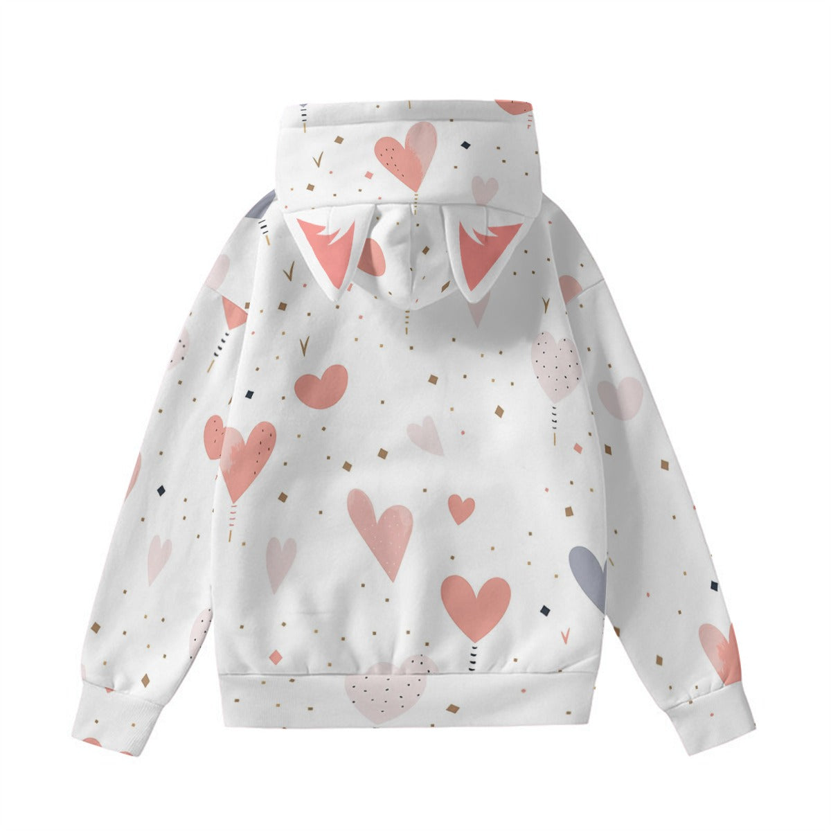 Kawaii Heaven Women's Cute Cat Ear Hoodie with Decorative Ears