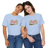 Robins in love Unisex Jersey Short Sleeve Tee