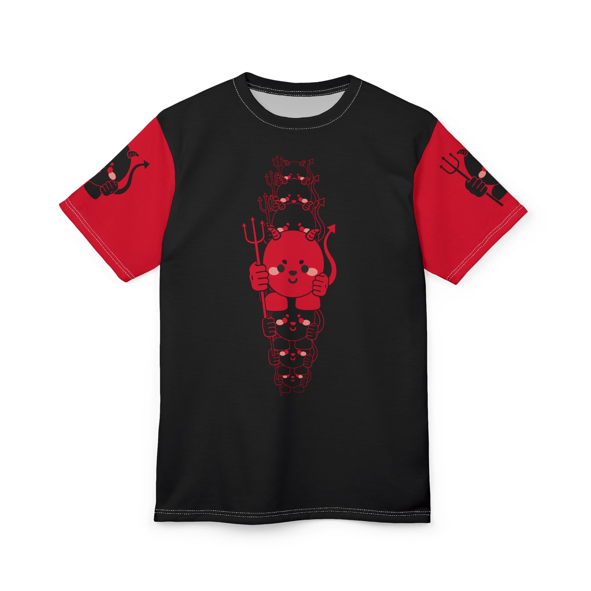 Kawaii Devil T-Shirt - Cute Demon Graphic Tee - Funny Satan Shirt - Devil Lover Gift