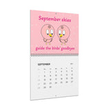 Cute Wall Calendars (2025) - Monthly Planner, Yearly Agenda, Office Decor, Gift for Students, Home Organization