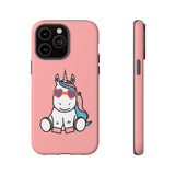 Kawaii Unicorn Tough Cases for iPhone Galaxy and Google Pixel