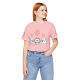 Cute Animal Tee - Hedgehog & Hamster Shirt - Happy Critter Top