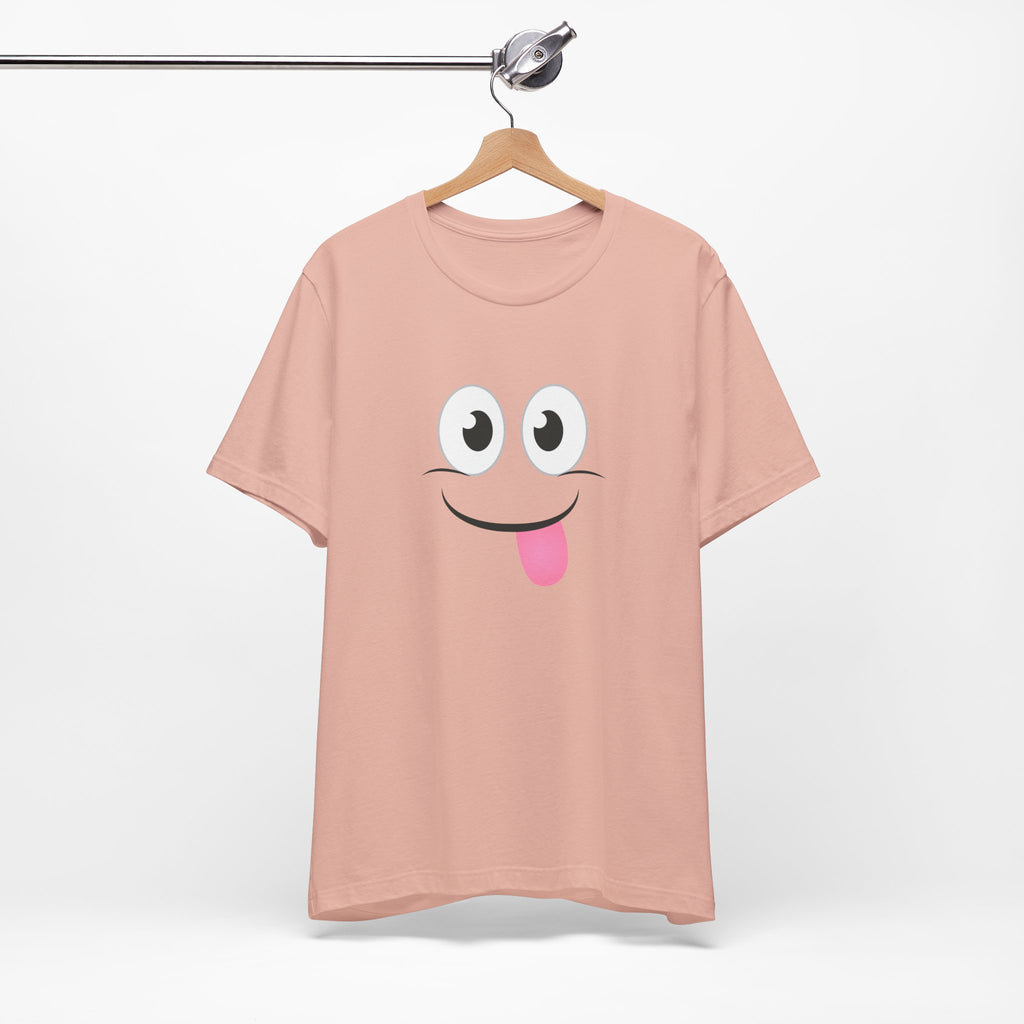 Yum Smile T-Shirt, Cute Graphic Tee, Food Lover Gift, Unisex Top, Funny Saying Shirt, Short Sleeve Tee