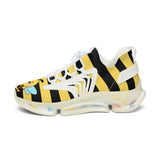 Kawaii Bee Sneakers - Cute Women's Shoes - Unique Footwear -Trendy Sneakers