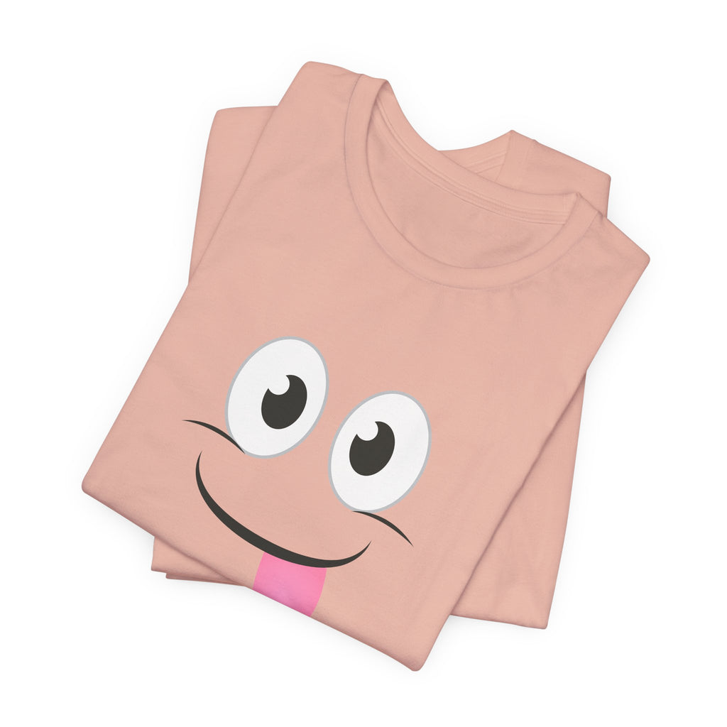 Yum Smile T-Shirt, Cute Graphic Tee, Food Lover Gift, Unisex Top, Funny Saying Shirt, Short Sleeve Tee