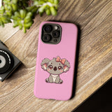 Kawaii Lady Baby Coala Tough Cases