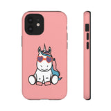 Kawaii Unicorn Tough Cases for iPhone Galaxy and Google Pixel