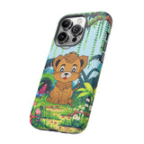 Cute Lion in the Jungle Tough Cases