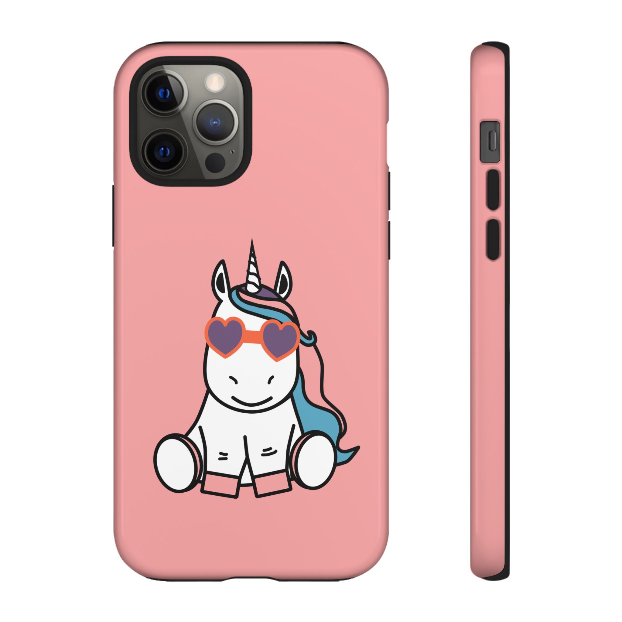 Kawaii Unicorn Tough Cases for iPhone Galaxy and Google Pixel