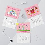 Cute Wall Calendars (2025) - Monthly Planner, Yearly Agenda, Office Decor, Gift for Students, Home Organization