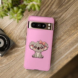 Kawaii Lady Baby Coala Tough Cases