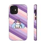 iPhone Unicorn Rainbow Tough Cases, Rainbow Unicorn Phone Covers, Unicorn Lover Gifts, iPhone Accessories, Protective Phone Cases