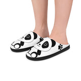 Kawaii Panda Slippers, Cute Women's House Shoes, Cozy Indoor Slides, Animal Print Bedroom Footwear, Gift for Her