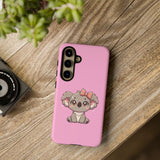 Kawaii Lady Baby Coala Tough Cases