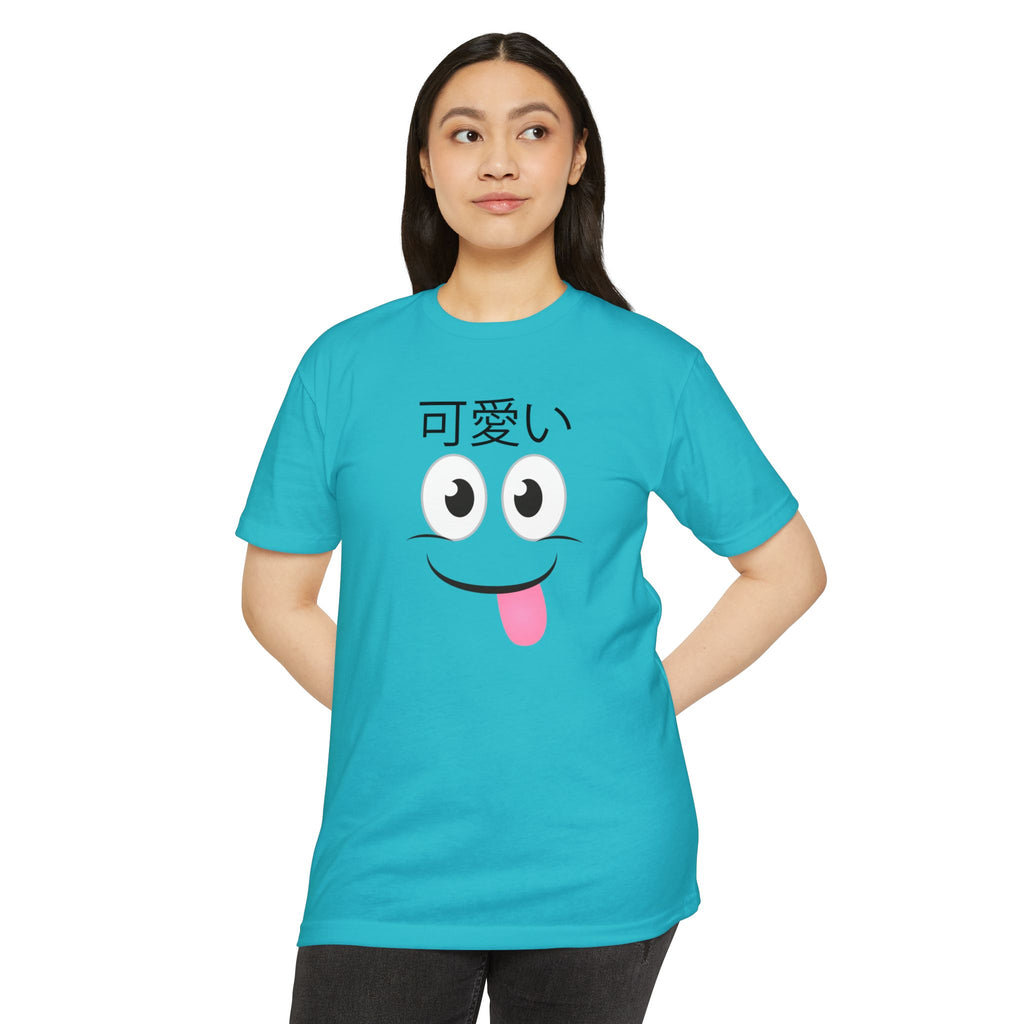 Kawaii Yum Smile T-Shirt, Cute Funny Tee, Happy Unisex Shirt, Adorable Top, Soft Cotton Blend Apparel