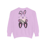 Kawaii Rabbit Face Unisex Sweatshirt, Self Love Club, Cute Jumper, Pastel Bunny Shirt, Cozy Pullover, Gift for Rabbit Lovers