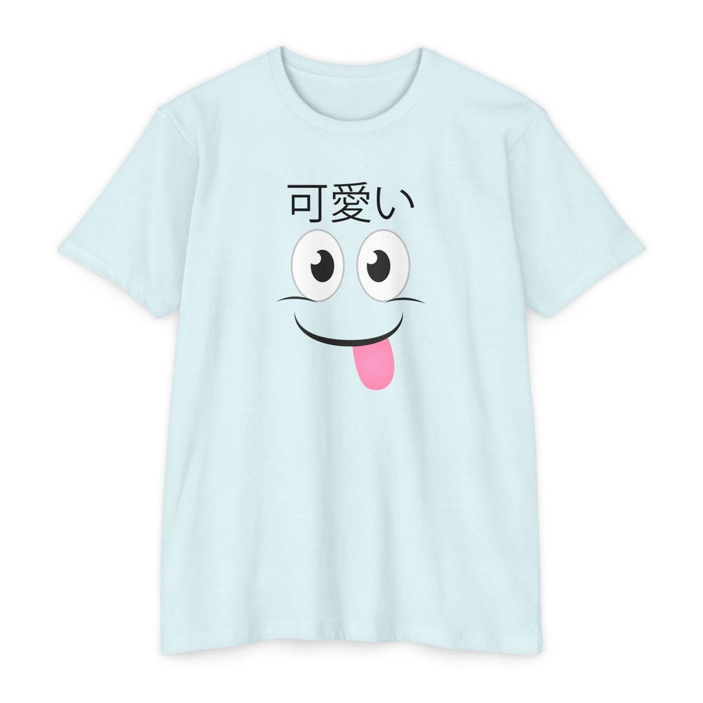 Kawaii Yum Smile T-Shirt, Cute Funny Tee, Happy Unisex Shirt, Adorable Top, Soft Cotton Blend Apparel