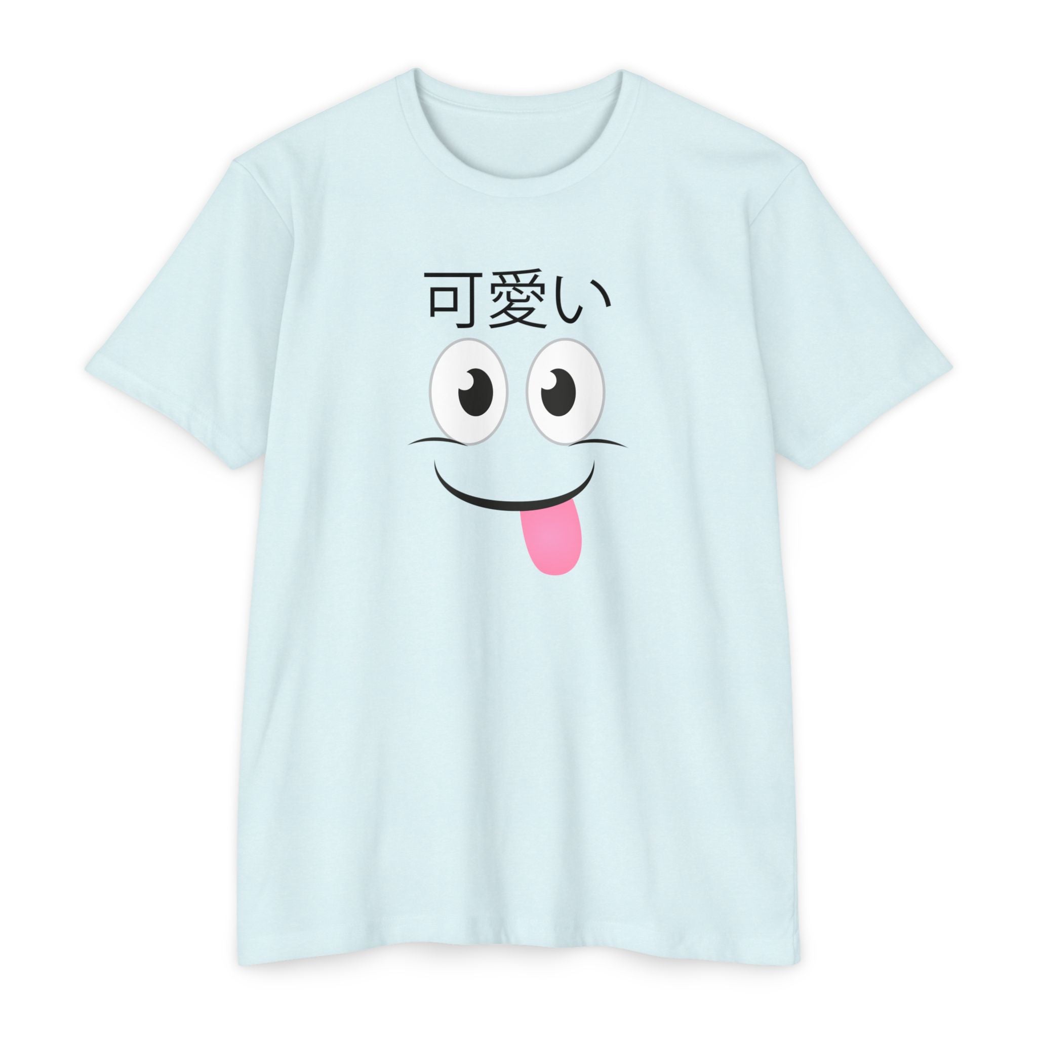 Kawaii Yum Smile T-Shirt, Cute Funny Tee, Happy Unisex Shirt, Adorable Top, Soft Cotton Blend Apparel