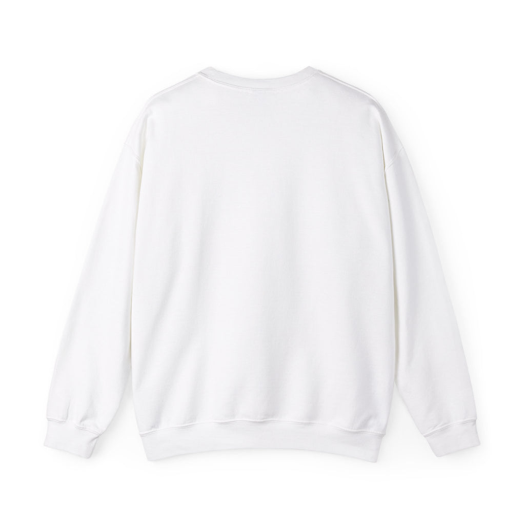 Halloween Doll With a Mix of Scary and Sweet Unisex Heavy Blend™ Crewneck Sweatshirt