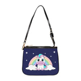 Kawaii Pony Rainbow Shoulder Bag - Cute Mini Crossbody Purse - Pastel Pony Handbag
