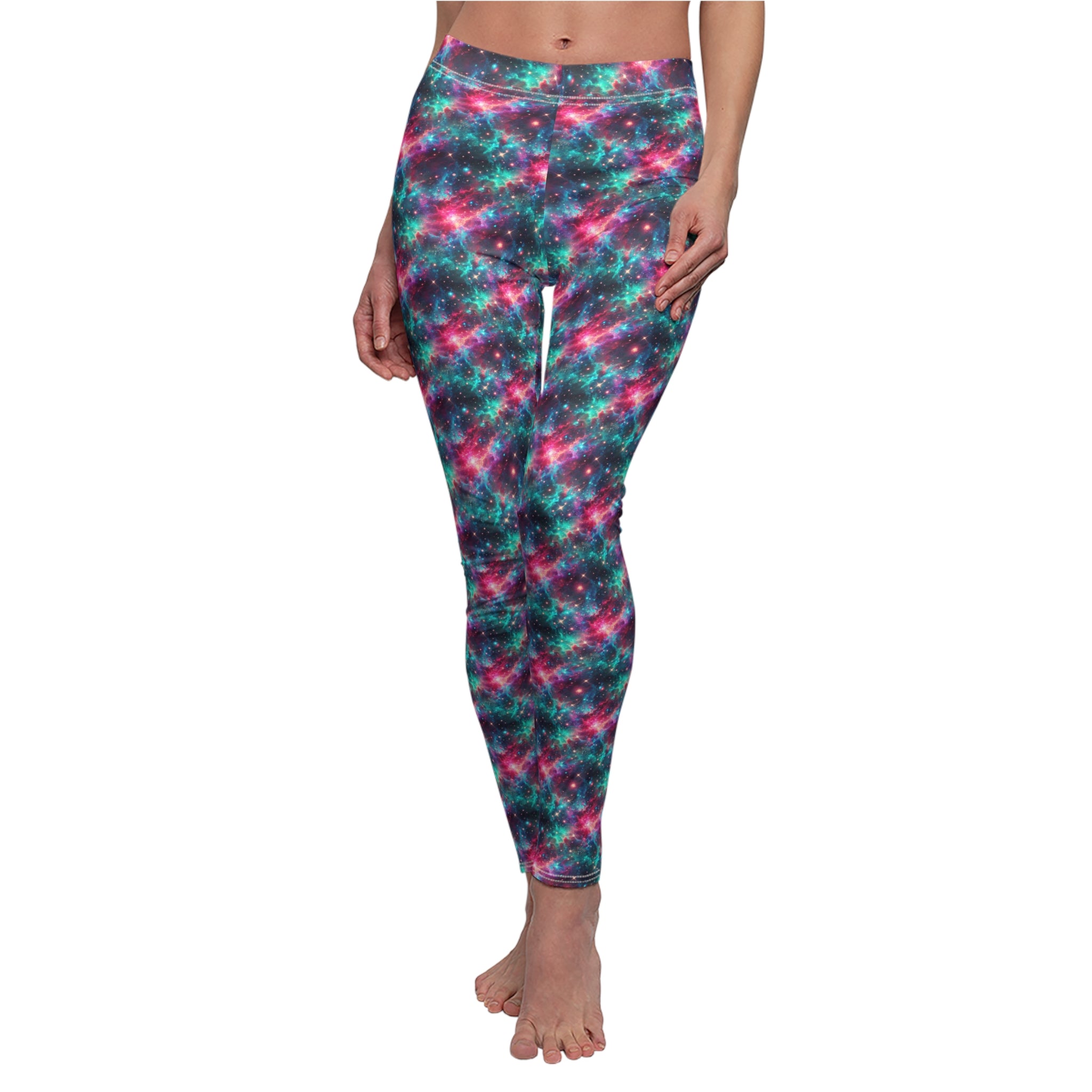 Neon Space Leggings
