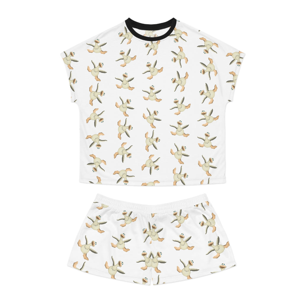 Kawaii Duck Pajama Set - Women's Pajamas - Cute Lounge Wear - Duck Print Sleepwear