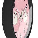 Kawaii Bears Wall Clock - Cute Animal Design, Nursery Decor, Kids Room Decor, Unique Home Gift, Adorable Clock