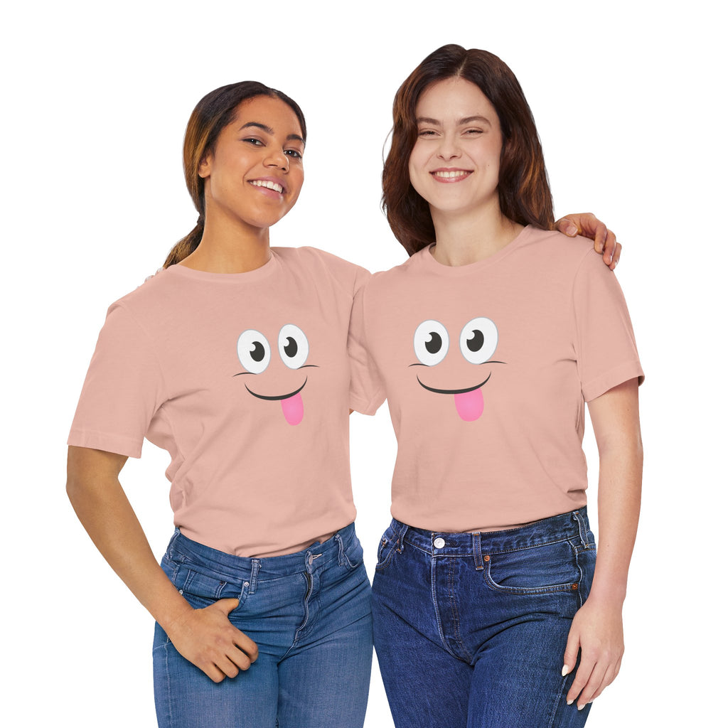 Yum Smile T-Shirt, Cute Graphic Tee, Food Lover Gift, Unisex Top, Funny Saying Shirt, Short Sleeve Tee