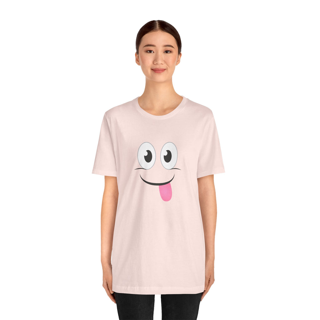 Yum Smile T-Shirt, Cute Graphic Tee, Food Lover Gift, Unisex Top, Funny Saying Shirt, Short Sleeve Tee