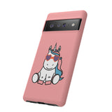 Kawaii Unicorn Tough Cases for iPhone Galaxy and Google Pixel