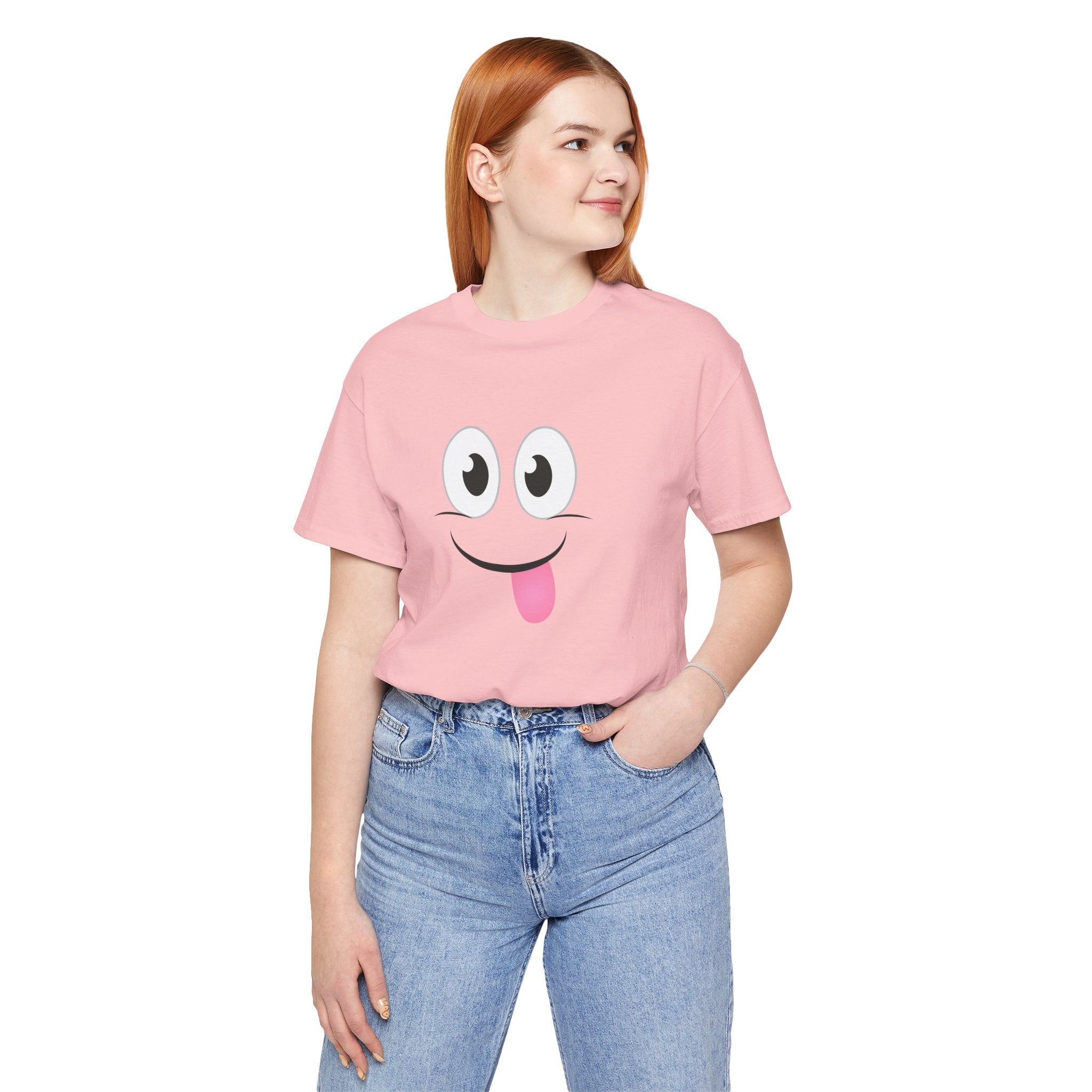 Yum Smile T-Shirt, Cute Graphic Tee, Food Lover Gift, Unisex Top, Funny Saying Shirt, Short Sleeve Tee