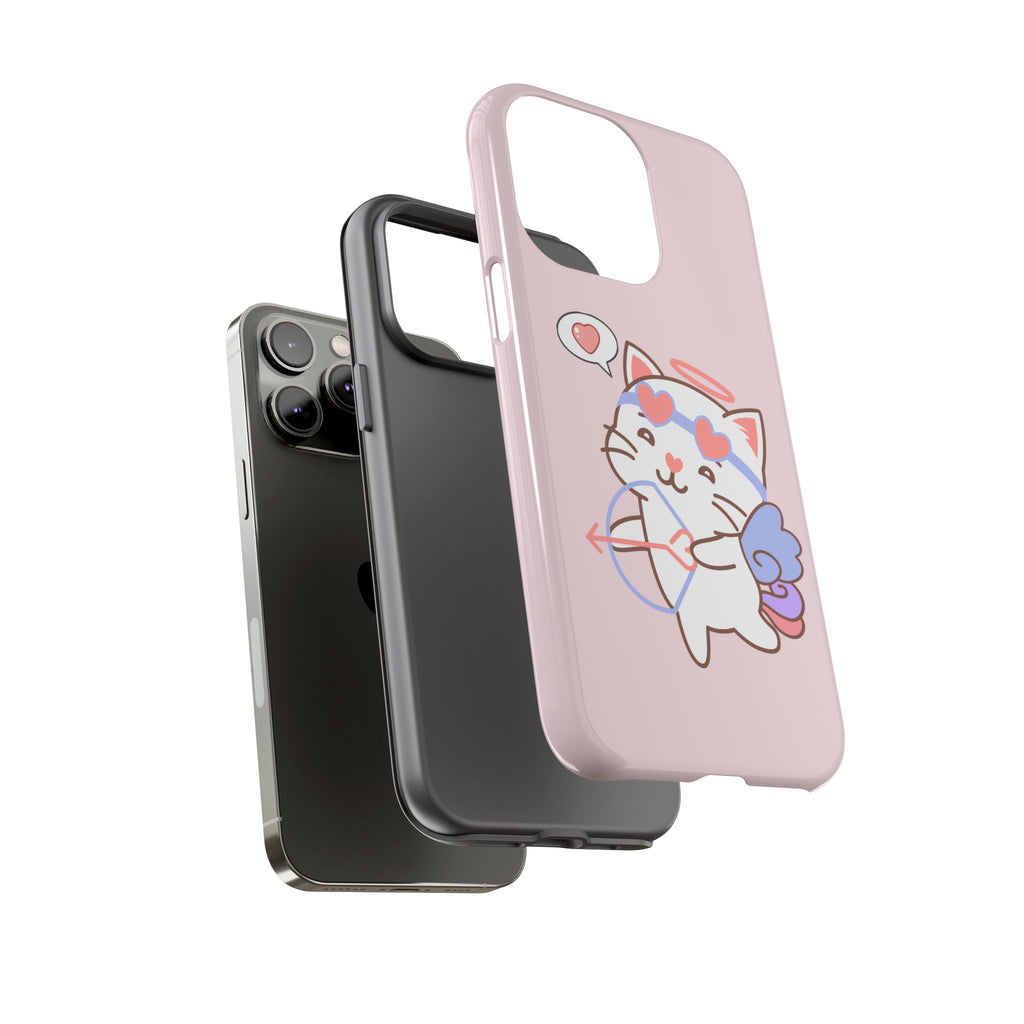 Phone Cases Cute Cupido Cat Valentine's Day Gift