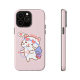 Phone Cases Cute Cupido Cat Valentine's Day Gift