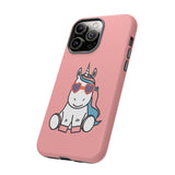 Kawaii Unicorn Tough Cases for iPhone Galaxy and Google Pixel