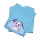Kawaii Pony T-Shirt - Cute Horse Graphic Tee, Animal Lover Gift - Pastel Colors Shirt