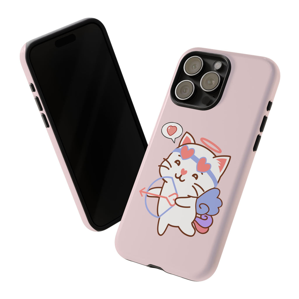 Phone Cases Cute Cupido Cat Valentine's Day Gift