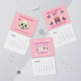 Cute Wall Calendars (2025) - Monthly Planner, Yearly Agenda, Office Decor, Gift for Students, Home Organization