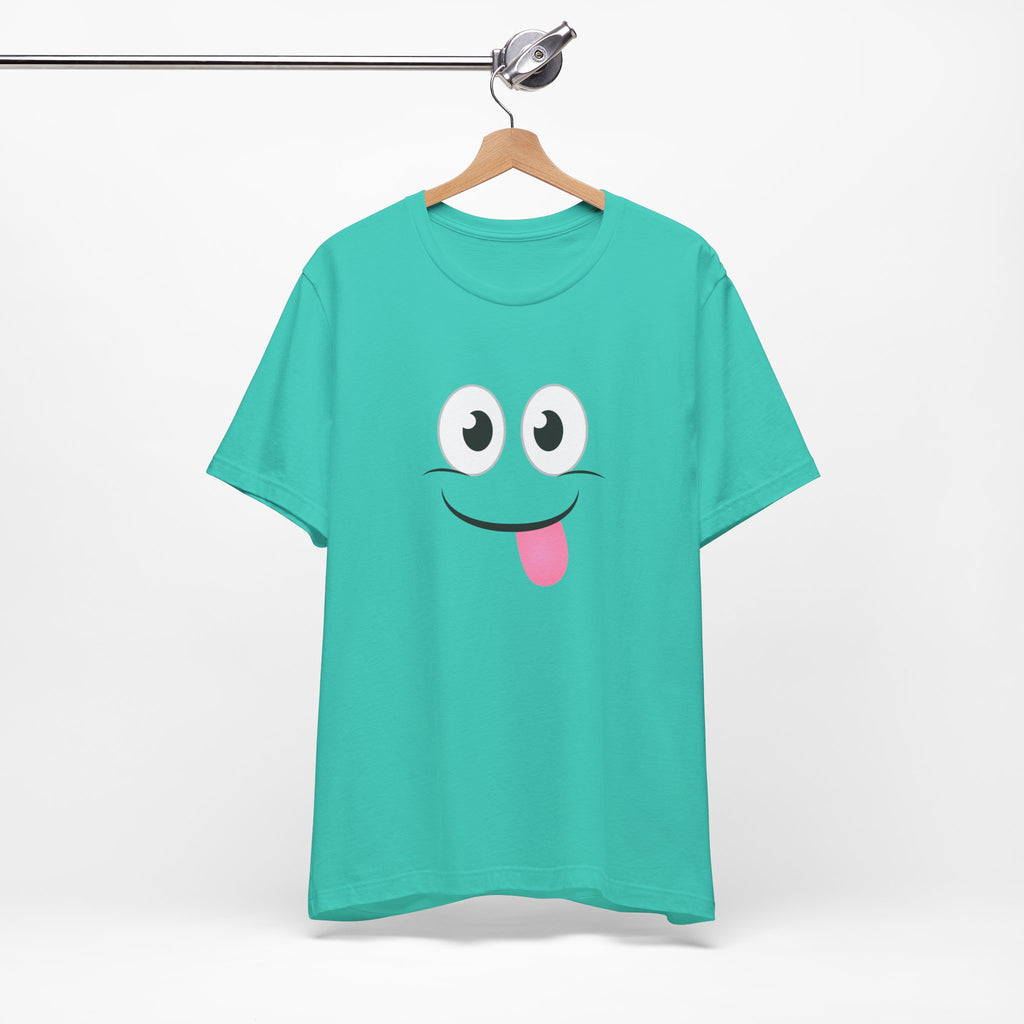 Yum Smile T-Shirt, Cute Graphic Tee, Food Lover Gift, Unisex Top, Funny Saying Shirt, Short Sleeve Tee